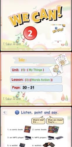We Can2-2 (My Things ) U4 L3- Words in Action