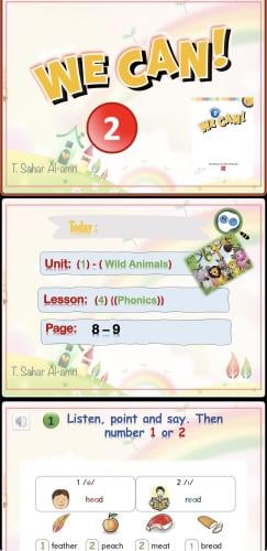 We Can2-2 (Wild Animals ) U1 L4- Phonics