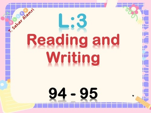 We Can 3 U12 L3 My Dream Vacation