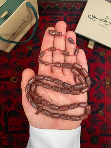 سبحة بكلايت لون بني