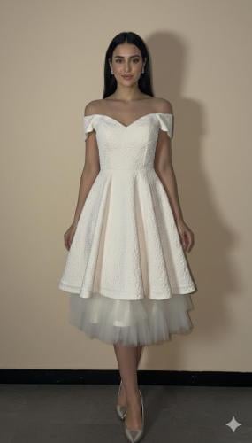 فستان جاكار ترتر