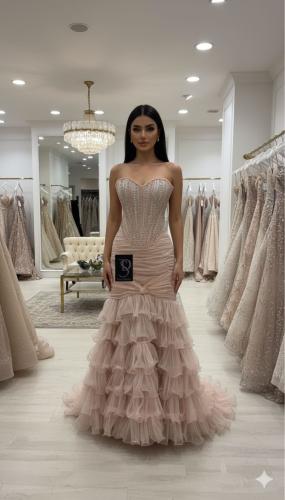 فستان سهره مطرز