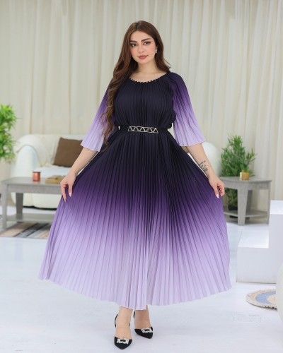 جلابيه مكسره بتمويجه أنيقه