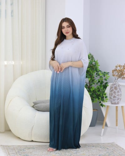 جلابيه مموج مزينه بالفصوص