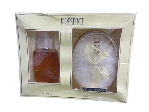 طقم عطر بريزنس القديم ( عطر + بودرة )