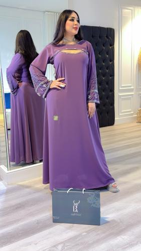 جلابيه شغل يدوي كريب