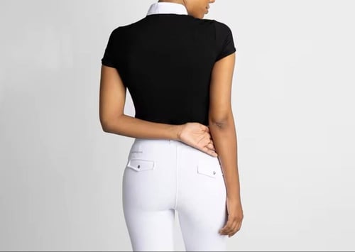 طقم فروسية اسود نسائي