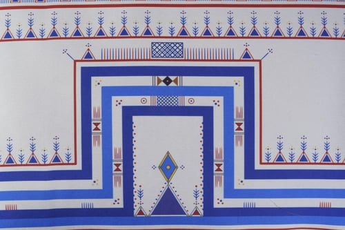 حقيبة لابتوب| بنقوش القط العسيري