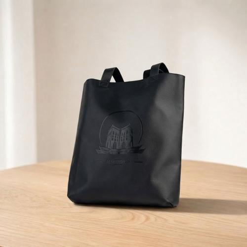 وردة الصحراء حقيبة الشرقية اللون الأسود