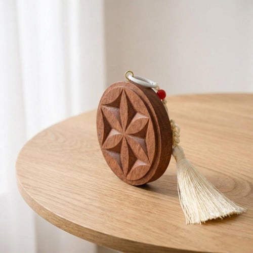 فواحة سيارة | زهرة اللوتس| اللون البيج