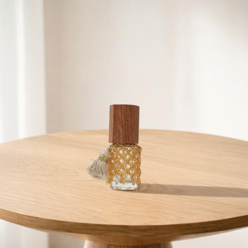 التولة الخرزية ذهبية بتعبئة مسك