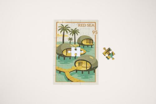 لعبة تركيب | البحر الأحمر