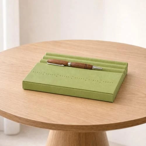 Leather Desk Pen Holder