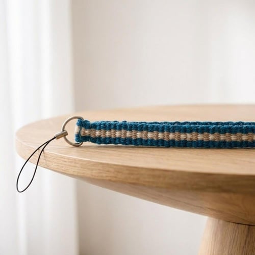 تعليقة جوال السدو - اللون الزيتي