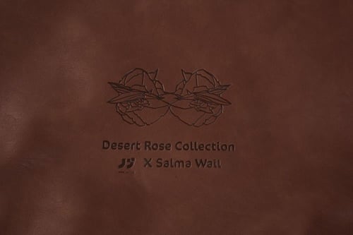 الشرقية حقيبة جلد - بني