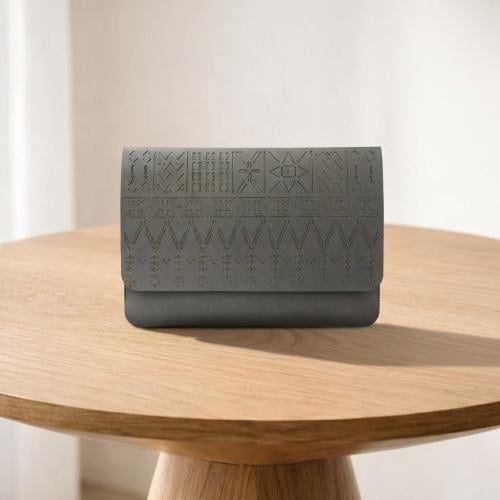 حقيبة عسير | اللون الرمادي