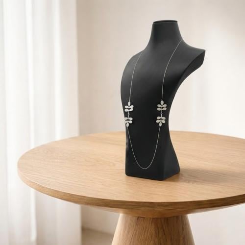 عقد المورينجا - فضي