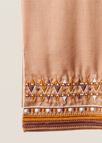 وشاح البيدي (الجُبة) بني