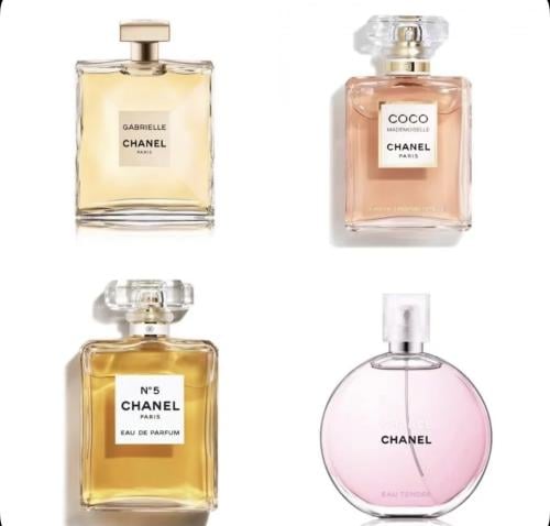 مجموعة عطور شانيل مع كيس سيفورا