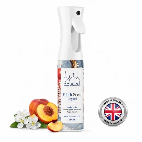 معطر أقمشة كريستال بالخوخ والزهور 1 لتر