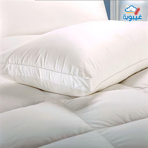 مخدات فندقية قطن 100% - 1800 غرام مقاس 50*90