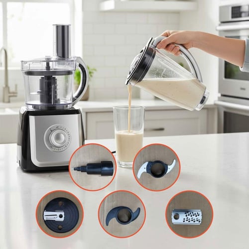 خلاط و قطاعة 2 فى 1