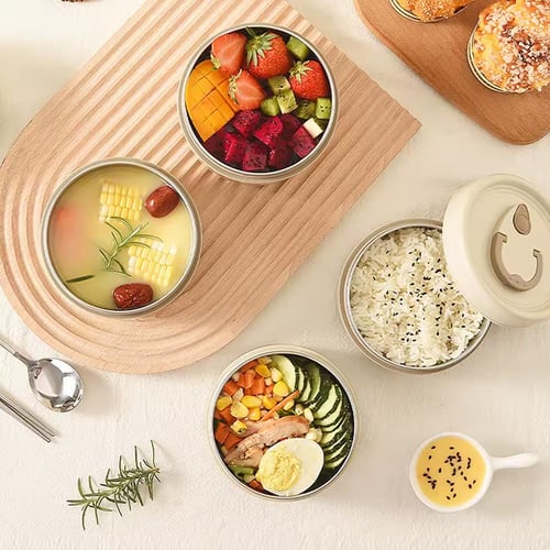 3 قطع لانش بوكس حرارى مع شنطة هدية