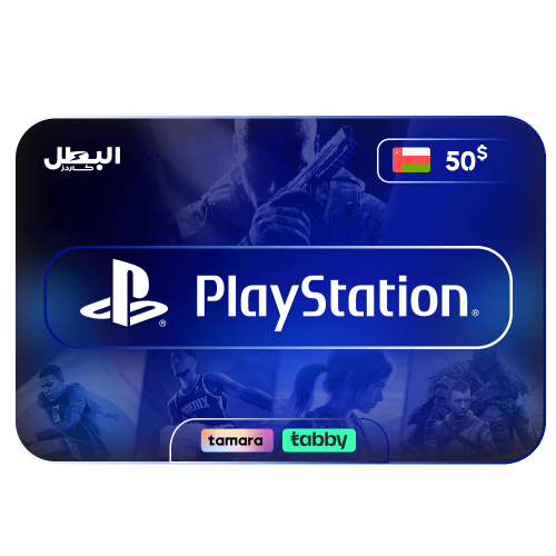كرت بلايستيشن ستور عماني 50 دولار
