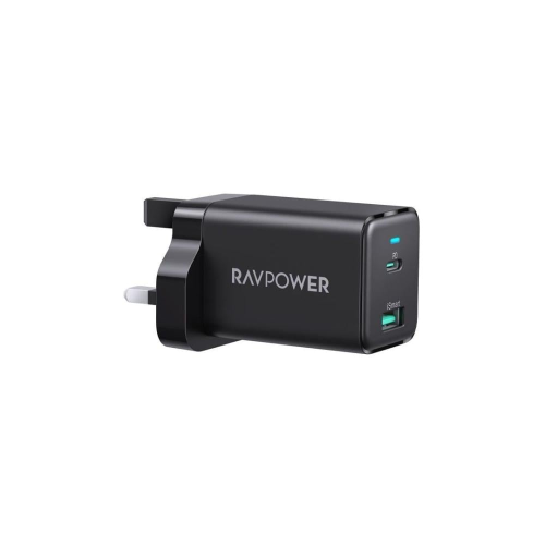 راف باور - شاحن جداري بايونير 45 واط بمنفذ USB-C و...