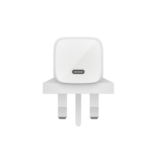 بيلكن - فيش جداري بقوة 60 واط منفذ تايب سي - ابيض