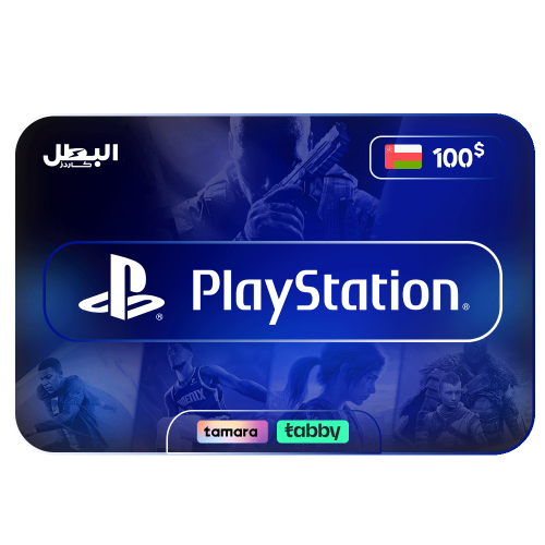 كرت بلايستيشن ستور عماني 100 دولار