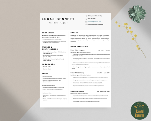 Two-Column Resume