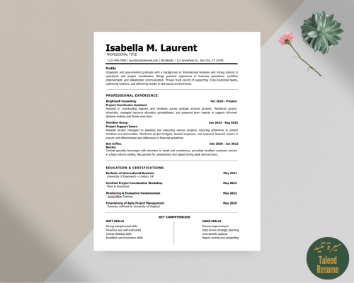 Classic Resume