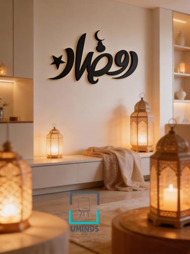 لوحة اكريليك رمضان