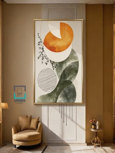 لوحة كانفاس لتعليق العباية –فن تشكيلي مودرن فن رقم...