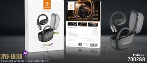 سماعة Mart المدعومة بتقنية الترجمة الفورية Ai!