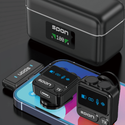 بوكس 2 ميكروفون لاسلكي من Mart مع ضمان 5 سنوات