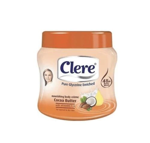 Rich hair cream with glycerin and vitamins E and A...