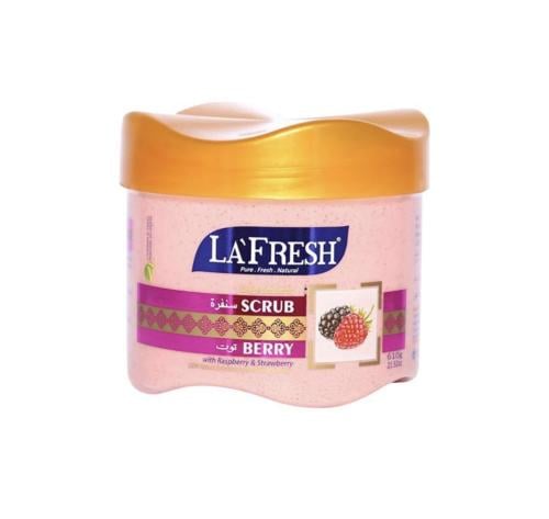 Lavresh strawberry and raspberry exfoliant for fac...