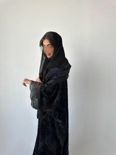 عباية جاكار مع دانتيل