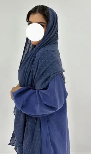 طرحه كحلي منقطه