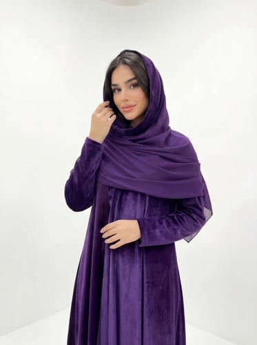 R86عباية دبل كلوش