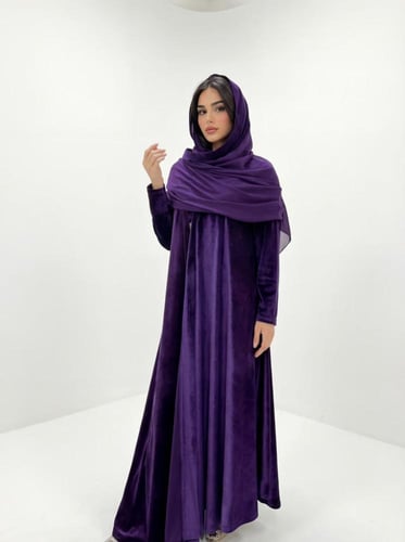 R86عباية دبل كلوش