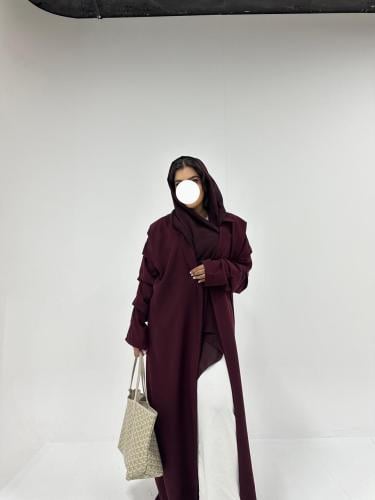 كريب سعودي عنابي