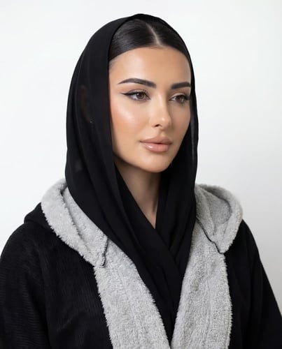 عبايات شتوية مخمل R87