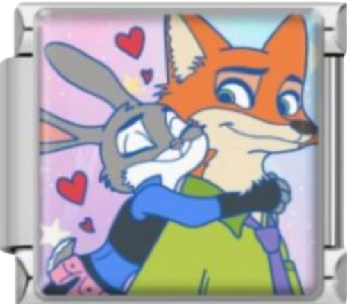 Nick & Judy Silver Charms