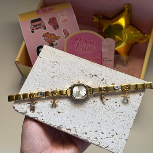 Viva Ocean Glow Watch – Full Gold