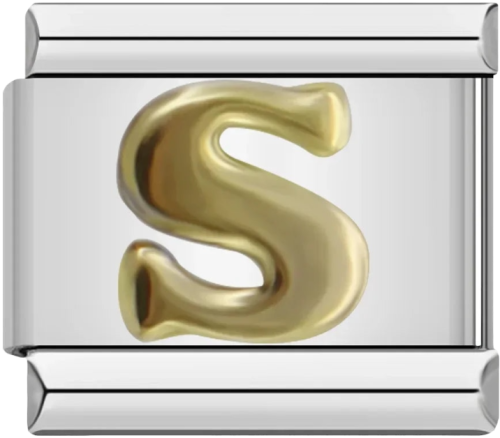 تشارمز فضي حرف S