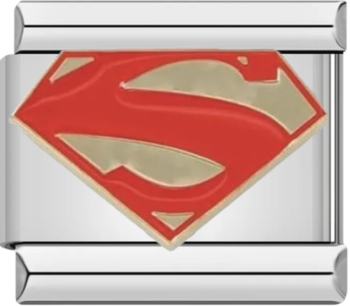 تشارمز فضي شعار سوبرمان