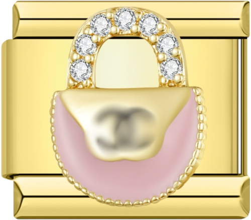 تشارمز ذهبي شنطة شانCh